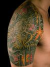 japanese dragon sleeve tats